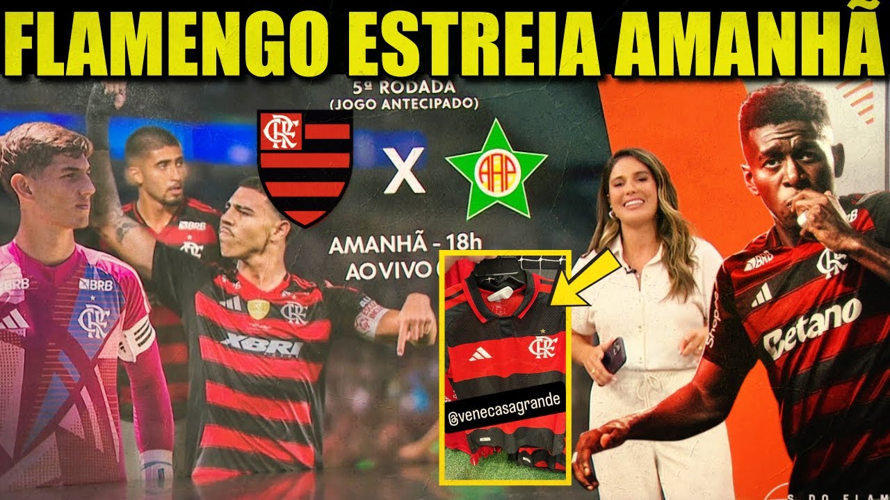 GLOBO ESPORTE RJ DE HOJE: NOTÍCIAS DO FLAMENGO HJ | FLA JOGA AMANHÃ CONTRA PORTUGUESA NO CARIOCÃO