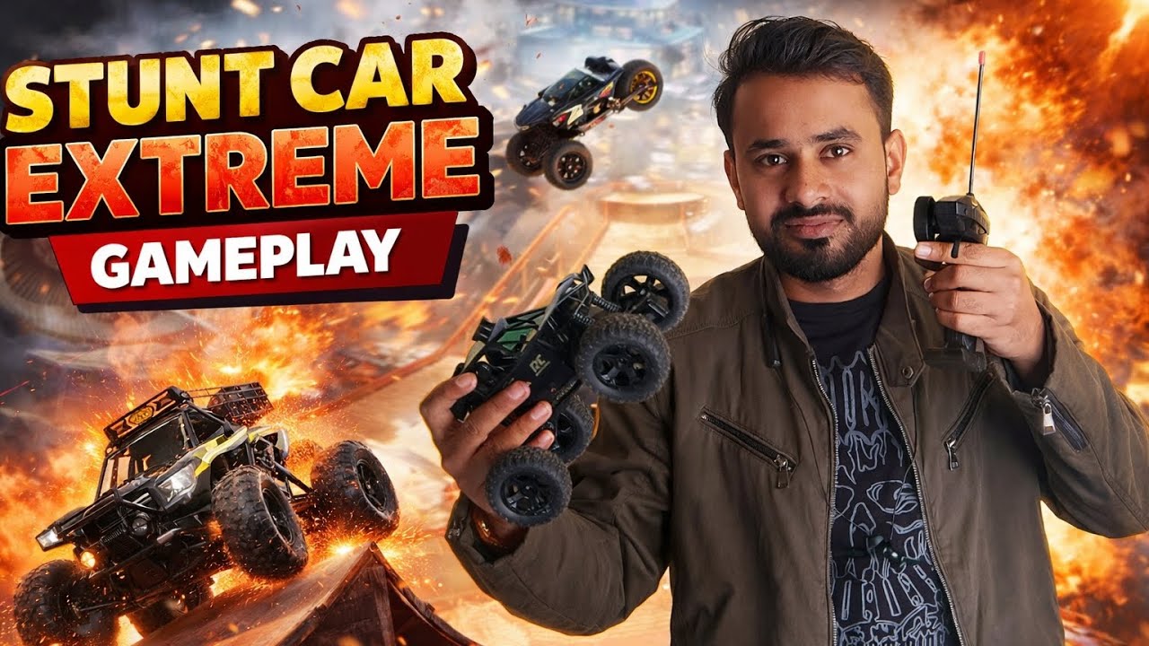 😱 Stunt Car Extreme Android gameplay || Blaze Android gaming #3d #gaming #cargame 