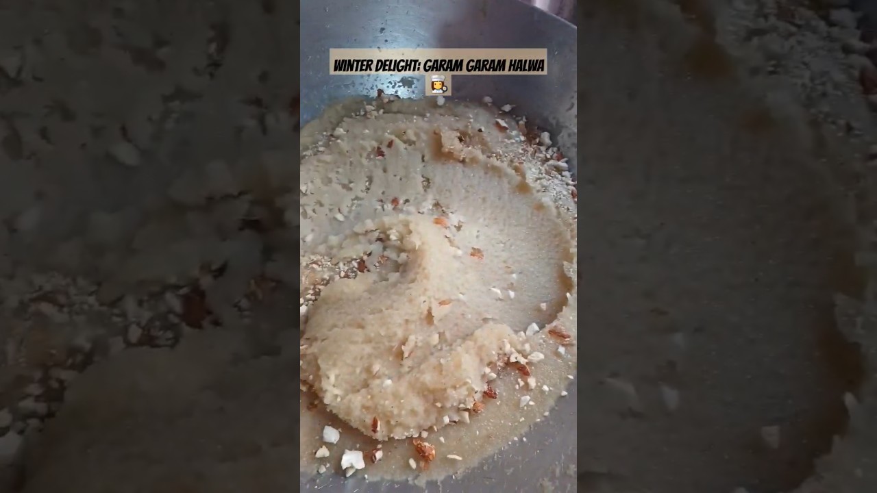 Winter Delight: Sardi Mein Garam Garam Halwa! 🍯👩‍🍳 | WinterTreats |  