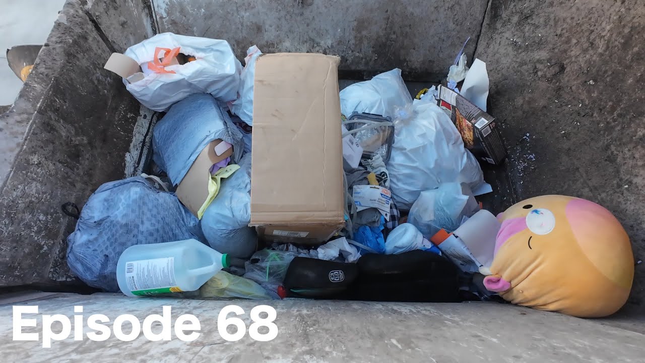 GoPro Garbage Truck. Hopper POV + Garbage Load Dump POV(ep.68)