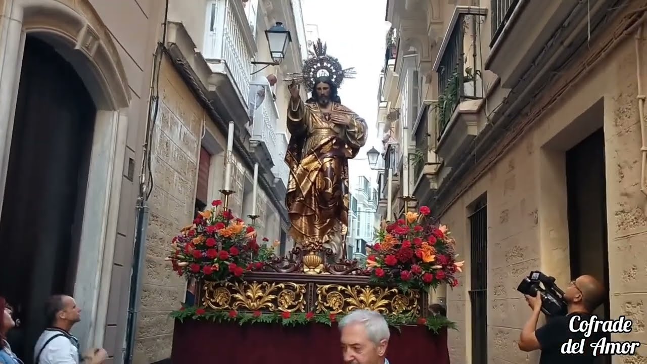 Procesión Sagrado Corazón de Jesús, Cádiz junio 2023