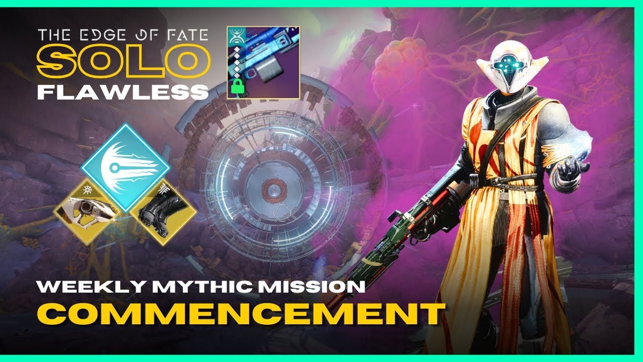 Chaos Reach Warlock - Solo Flawless Weekly Mythic Mission 