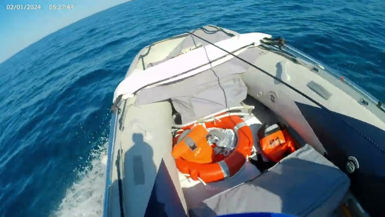 The Honda Honwave T40 at Sea