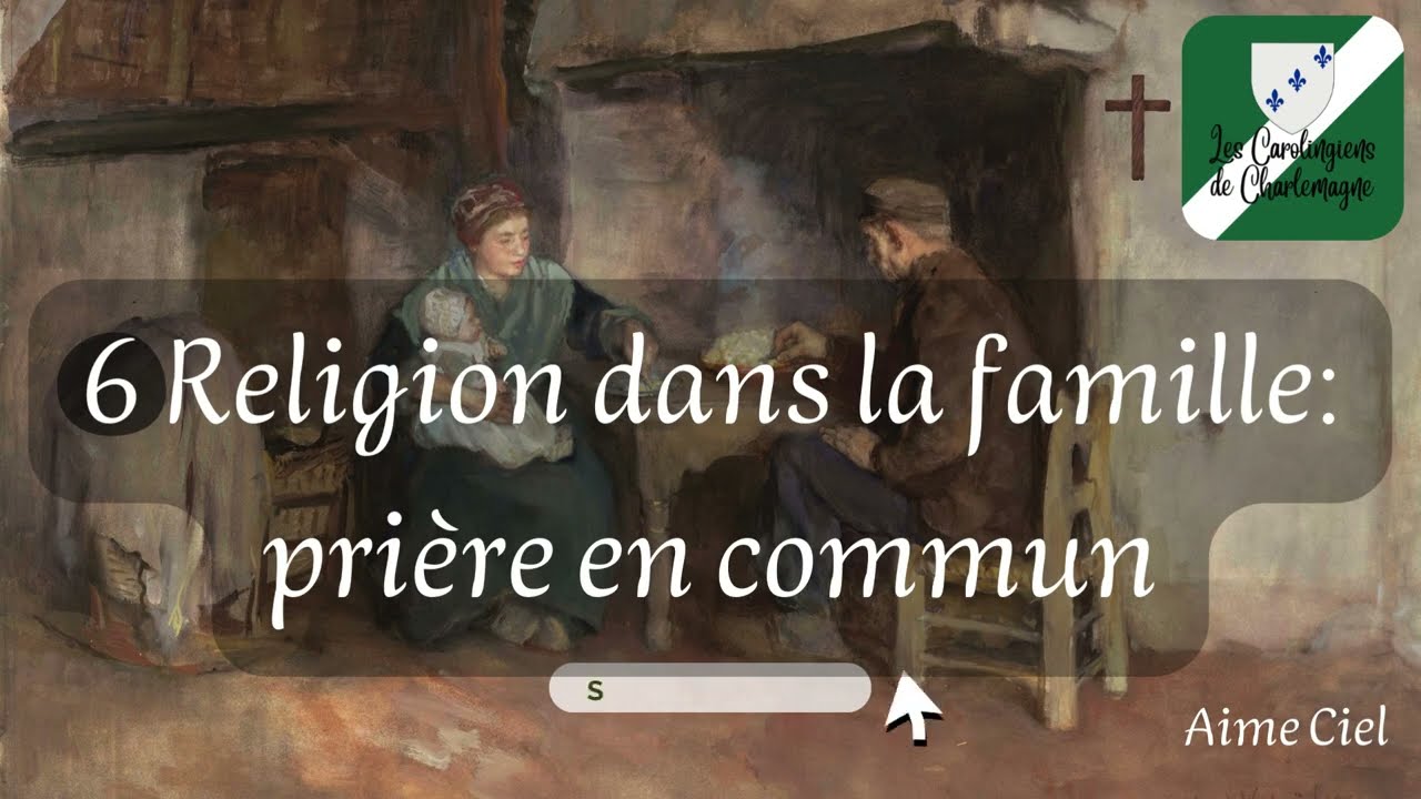 Prière en commun -Monseigneur Gaume