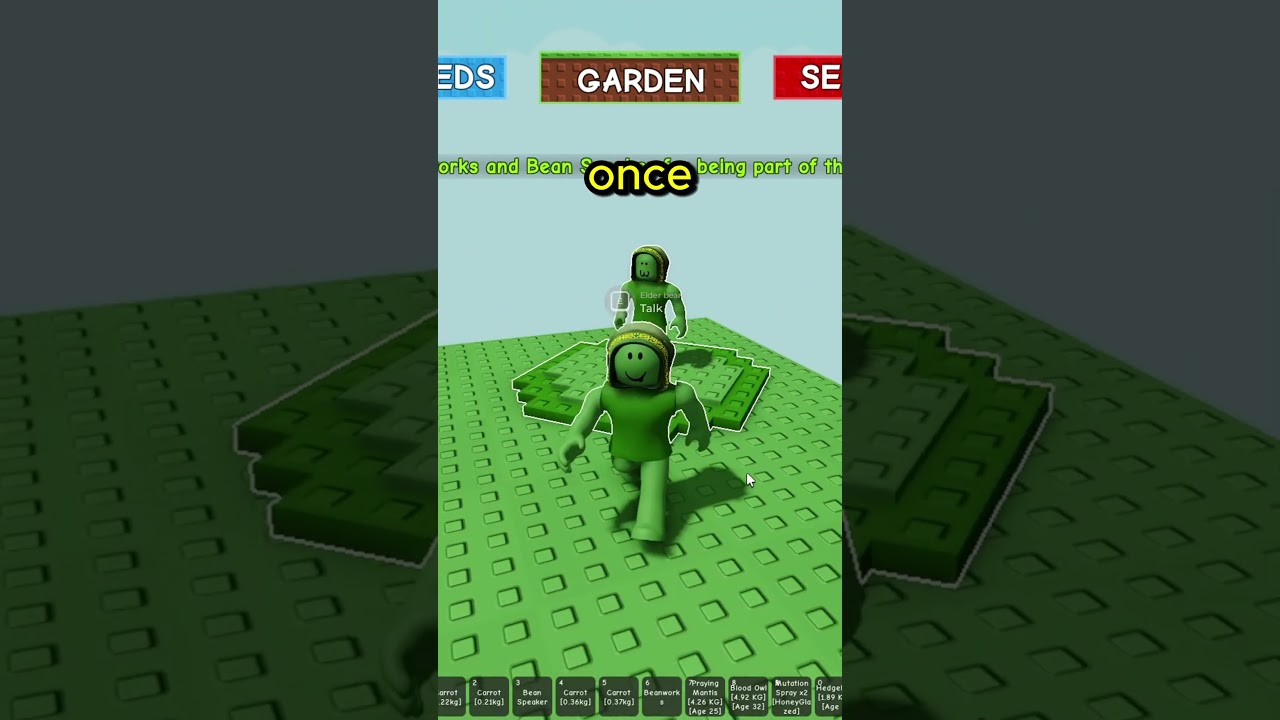 how to get beanworks & bean speaker in grow a garden (team green bean) roblox