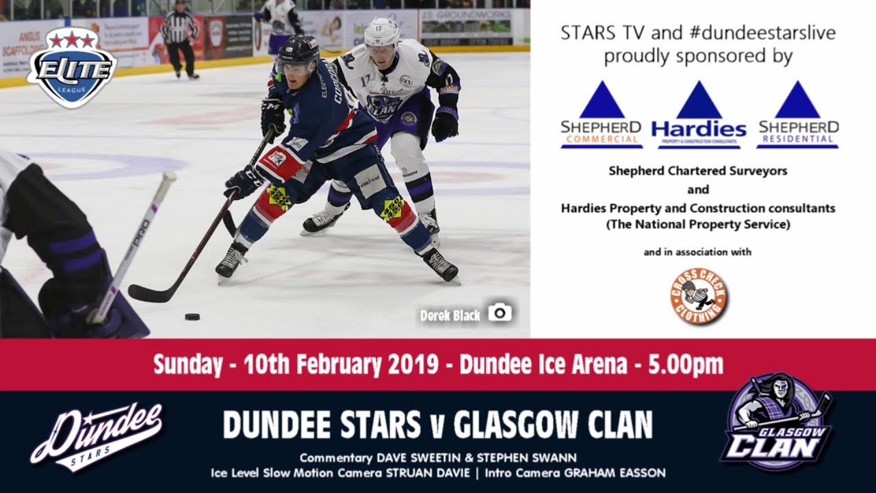 10/02/2019 - Dundee Stars v Glasgow Clan