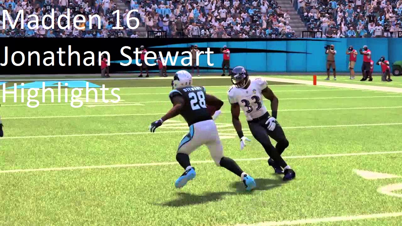 Madden 16 Jonathan Stewart Highlights