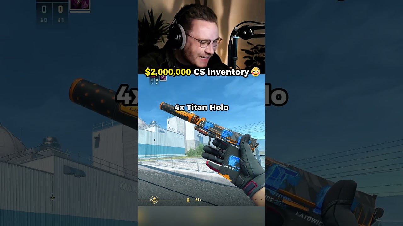 most expensive CS2 inventory 😳