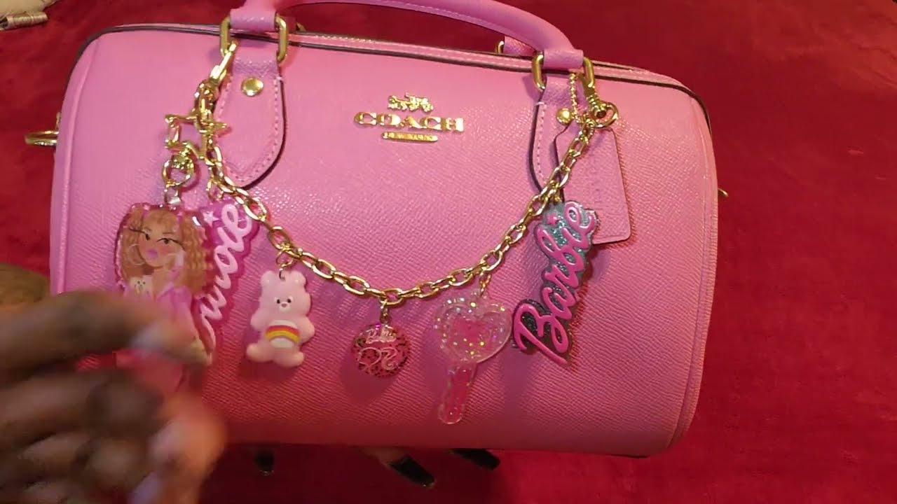 what's in my petunia coach rowan #coachoutlet #coach #wimb #rowan