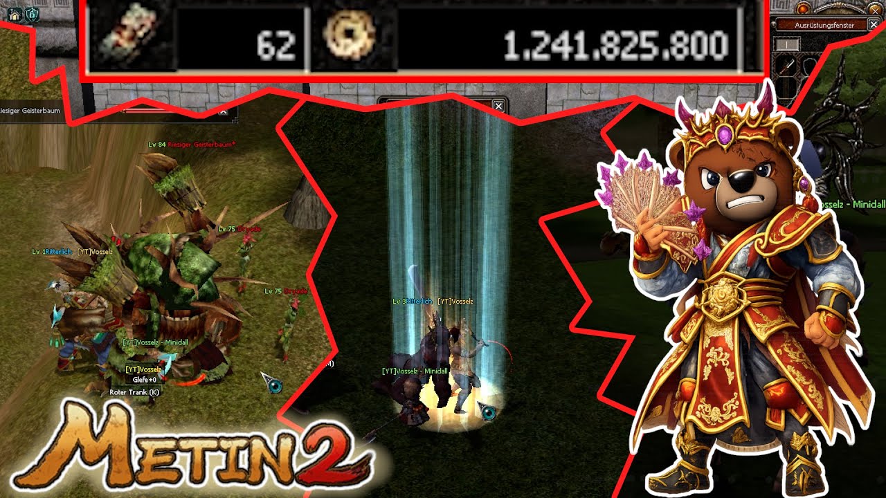 Metin2 Tigerghost | LEVEL 1 IMBA ❌ / ÜBER 70 WON BEIM TRADEN! [#08] Let´s Play Metin2.de Vossi