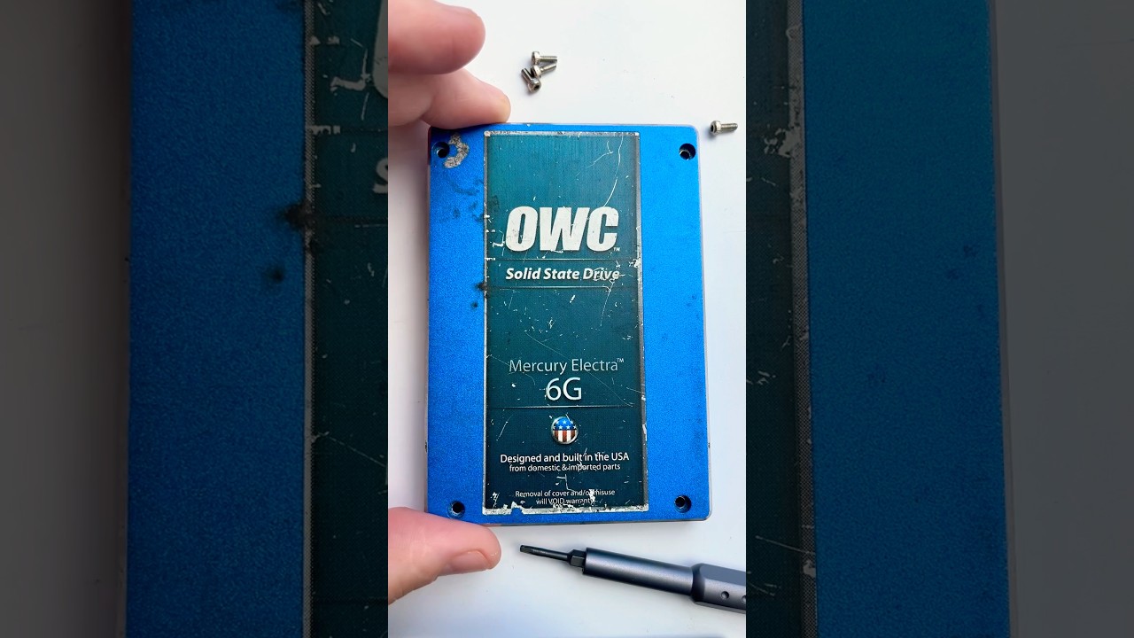 Восстановление данных с неработающего SSD-накопителя OWC - Mercury Electra 6G - SandForce SF-2281...