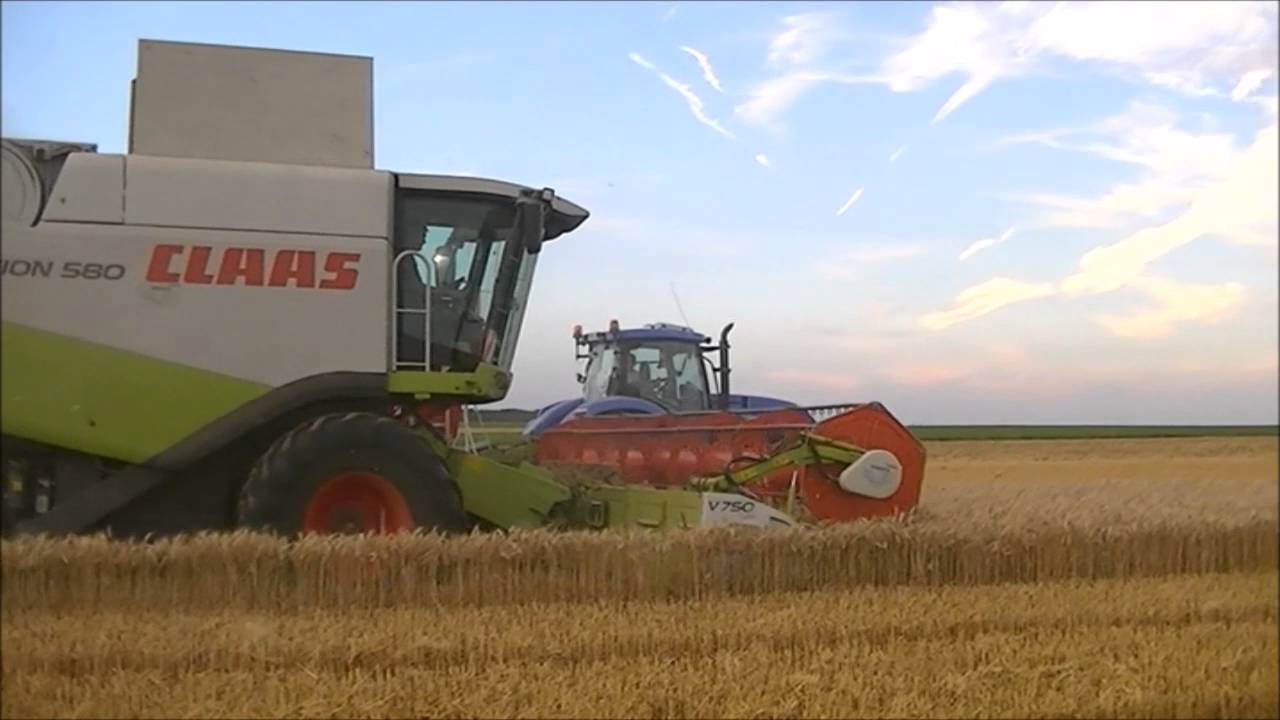 Harvest / Moisson 2016 - Claas Lexion 580