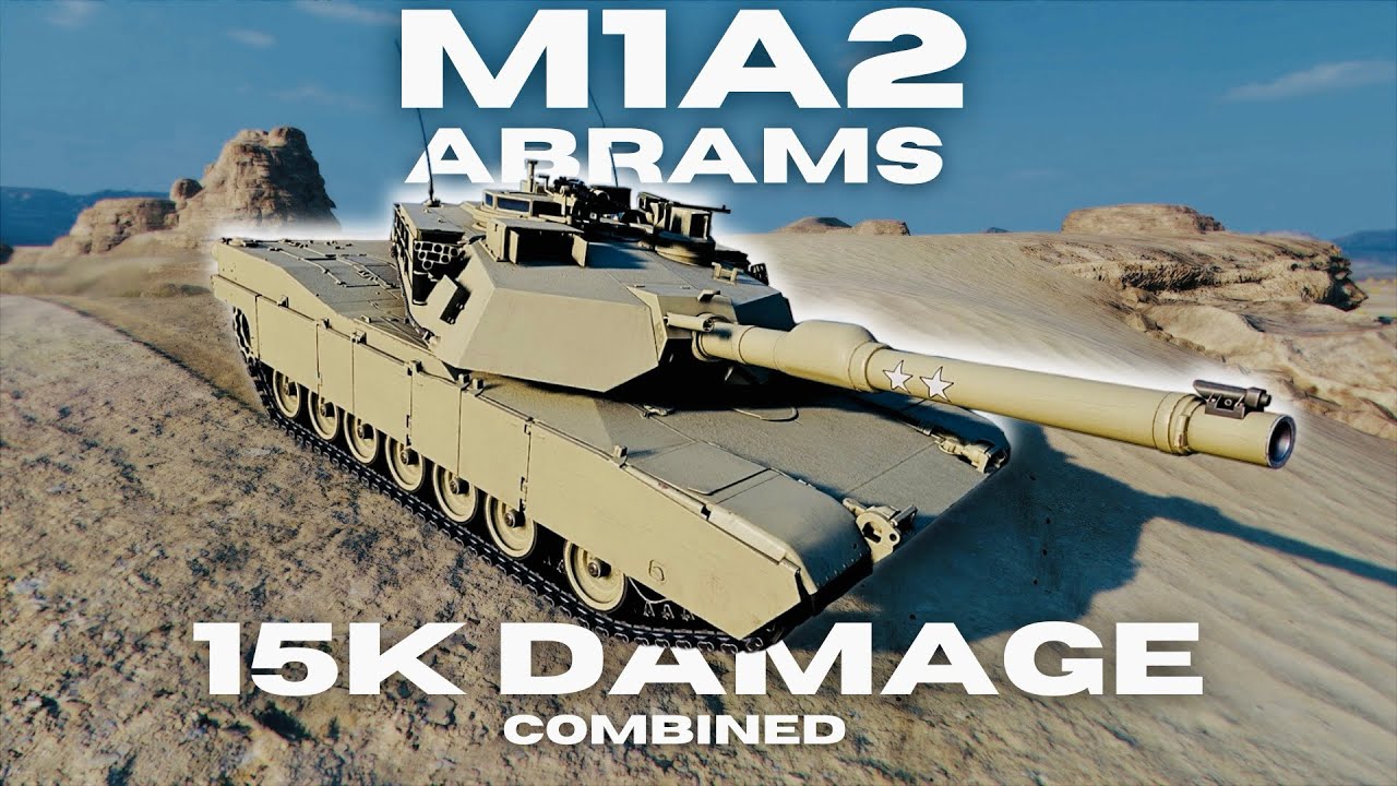 Wot Console | M1A2 Abrams | 15K Damage Combined | Still not enough