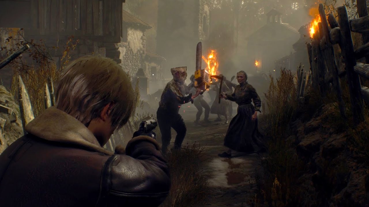Resident Evil 4 Remake - Chainsaw DEMO FULL Gameplay Walkthrough 60FPS | Kakdamba