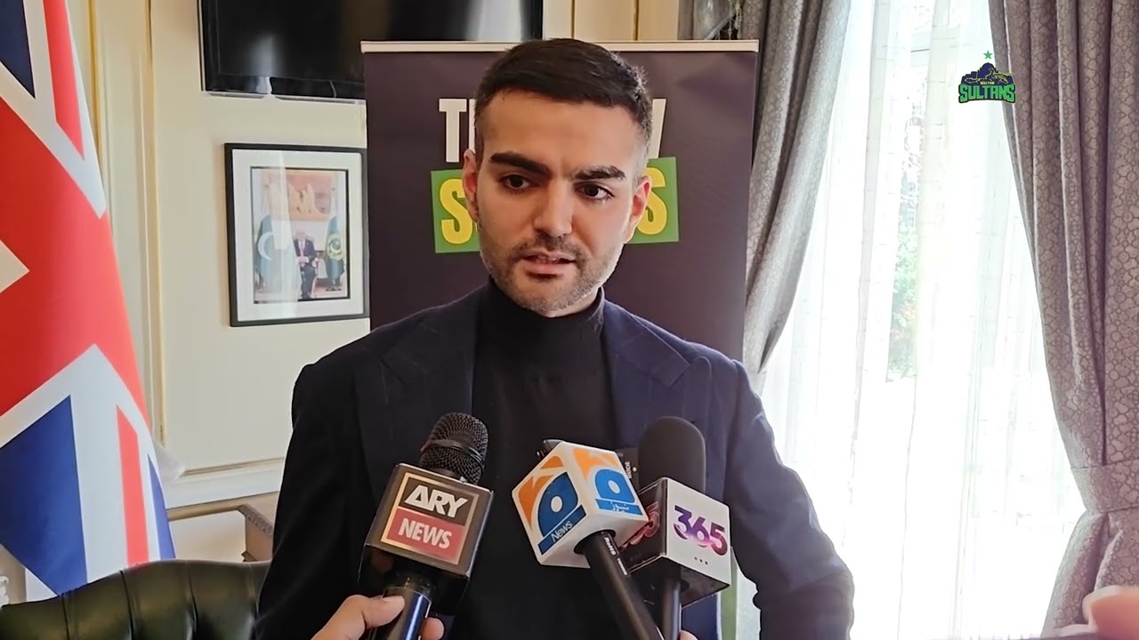 Gohar Shah visits the Pakistan High Commission in London to highlight bringing Multan Sultans back.