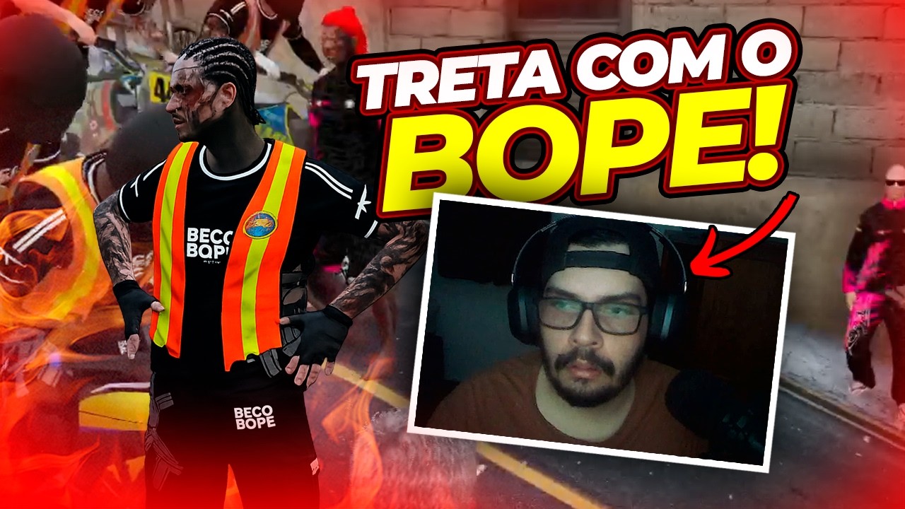 BOPE INVADIU, dois NÃO ACEITAM RENDIÇÃO e BAGUAL deu de PRATEADA no GTA RP (Crediosvaldo 