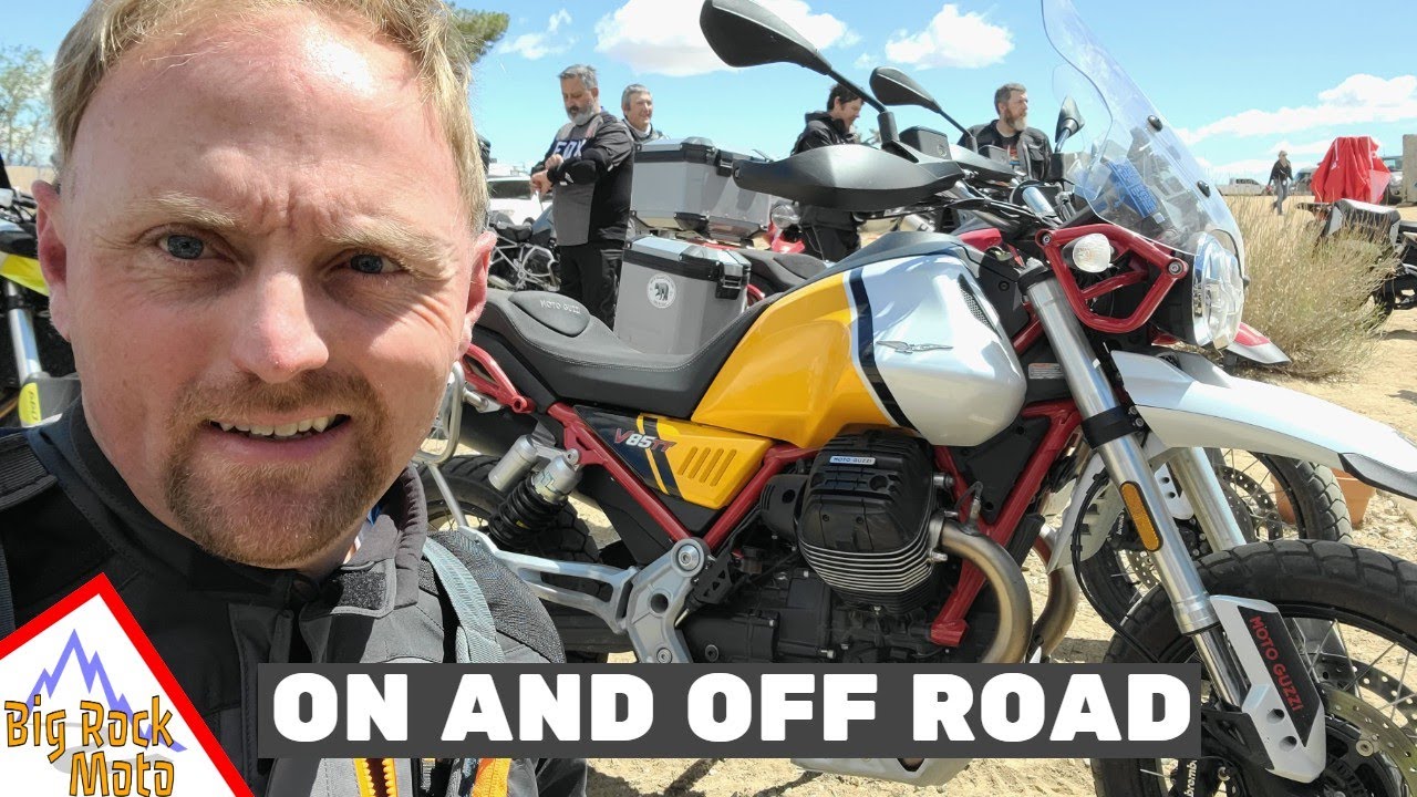 Видеоблог о первой поездке: Moto Guzzi V85TT 2022 года