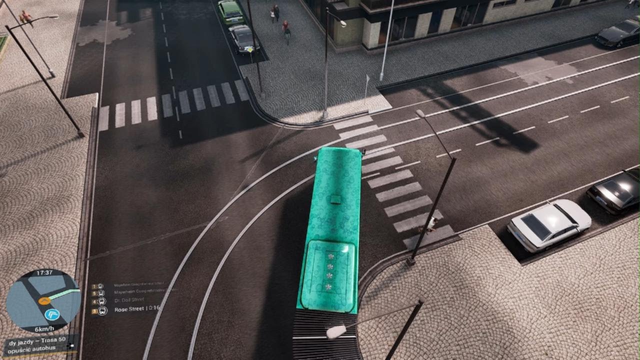 Bus Simulator 21 Linia 50 przejazd Mercedesem-Benzem Citaro G Część 2