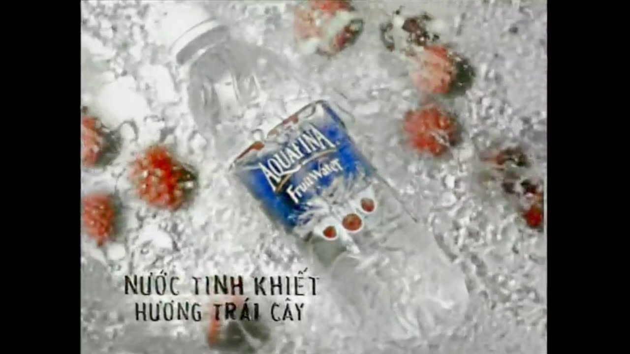 Quảng cáo Aquafina - Nước tinh khiết hương trái cây (2006) [Thanh Hằng]