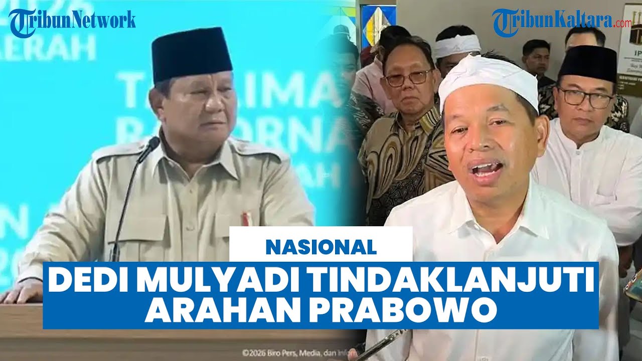 TindakLanjuti Arahan Prabowo soal Genteng hingga Sampah, Dedi Mulyadi Ingin Jawa Barat Lebih Indah