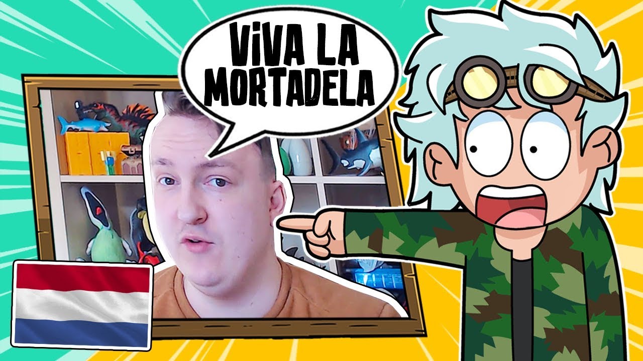 ¡UN YOUTUBER HOLANDES GRABA CONMIGO Y DICE "VIVA LA MORTADELA"! 😂 Roblox
