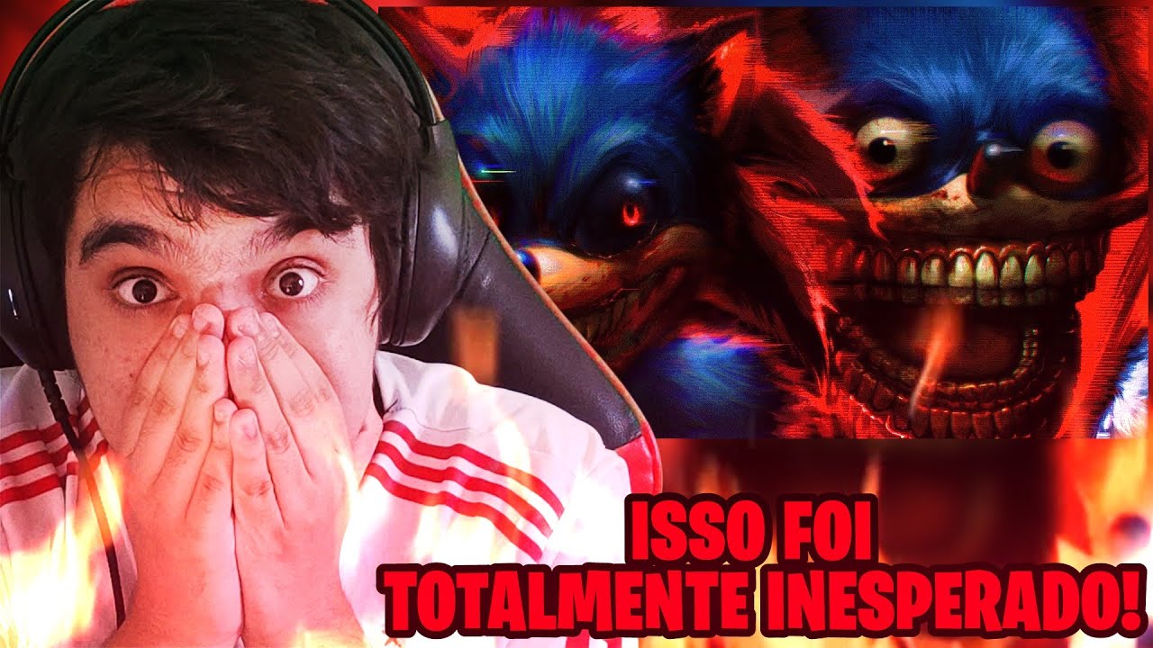 (TOMEI UM SUSTASSO!) REAGINDO a Sshin.Exe | Sonic Shin e Sonic.Exe | ALBK ft. @AniRap