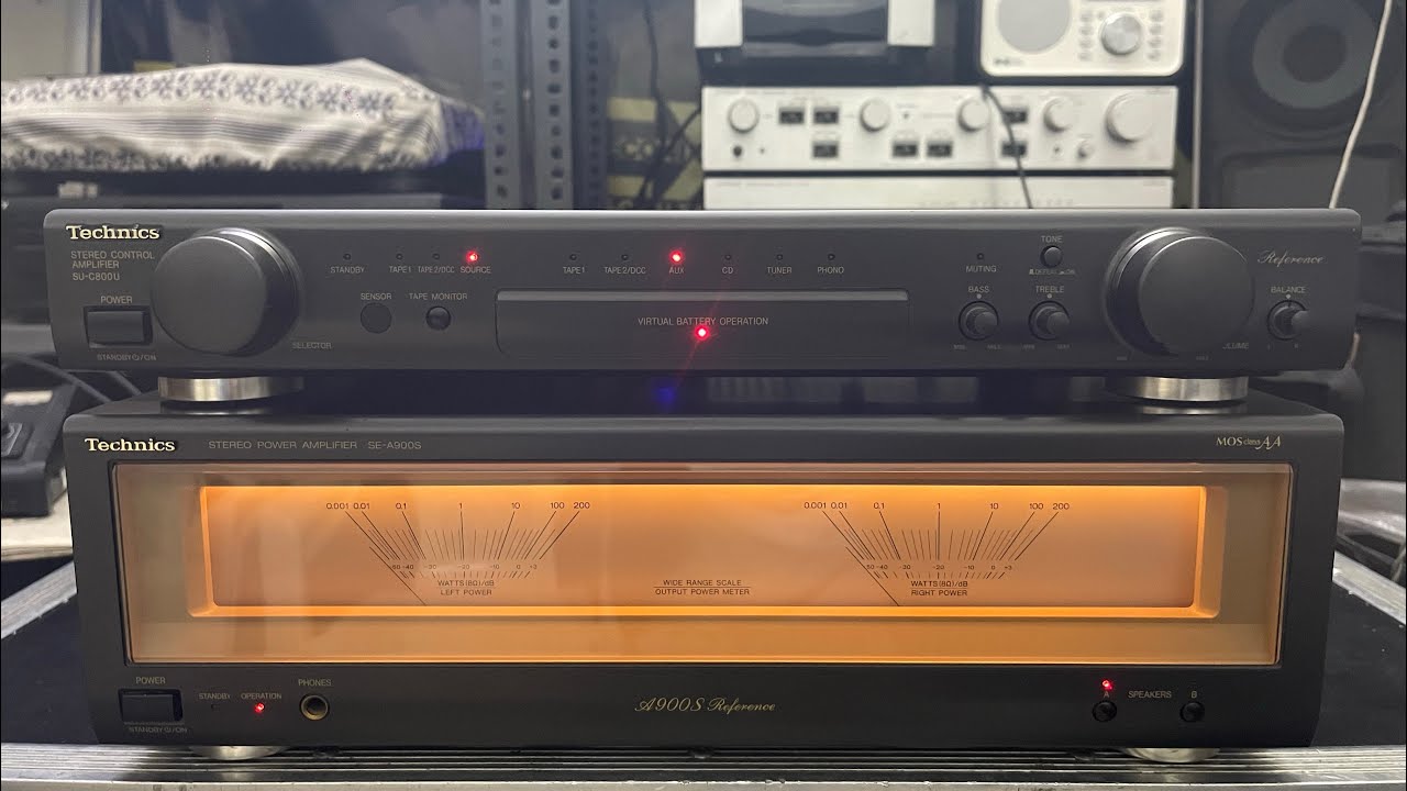 Technics SE-A900S Pre Power Amplifier Price In Hindi 9811204032 / 9717618838 For Sale In New Delhi