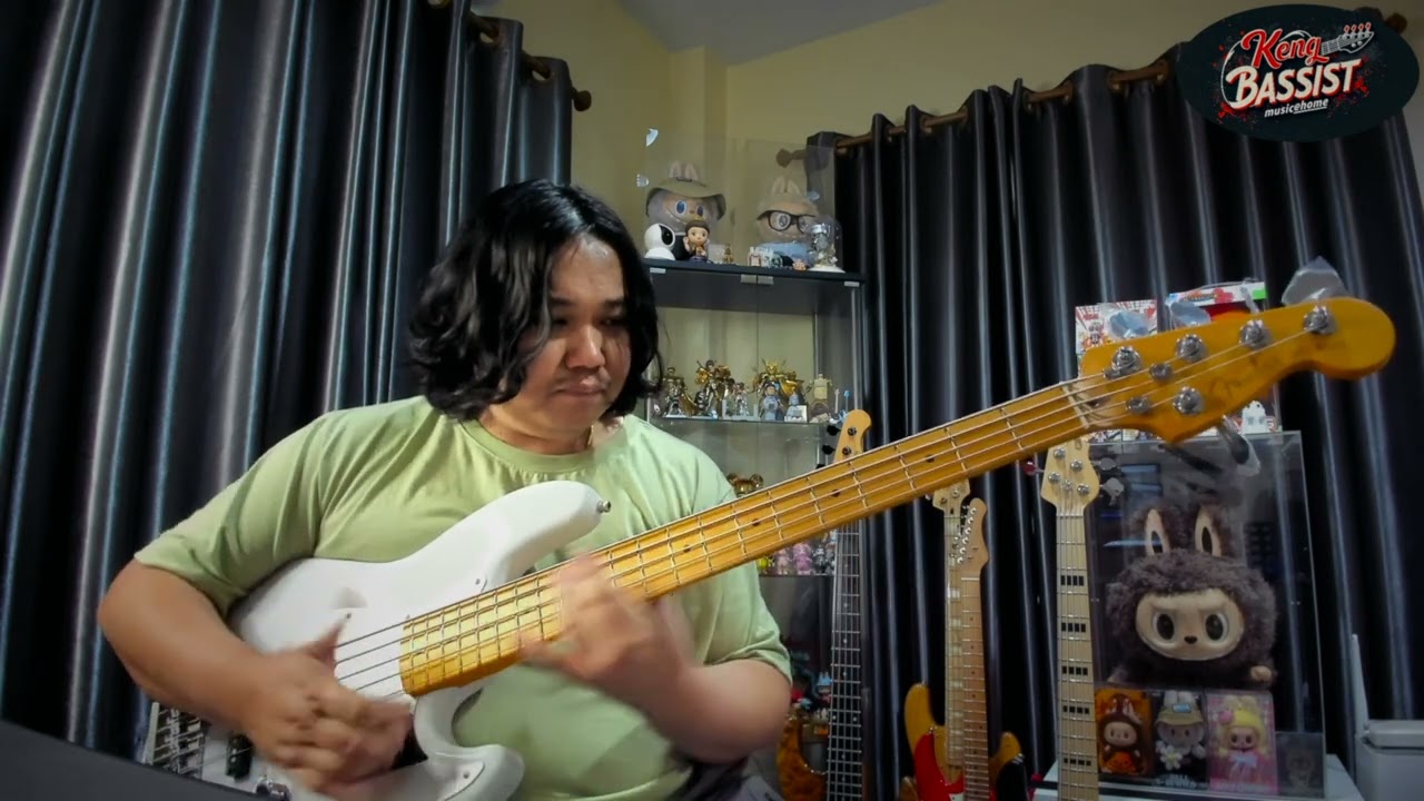 Проверка звучания бас-гитары Fender American Ultra II Jazz Bass V от Keng-Bassist.