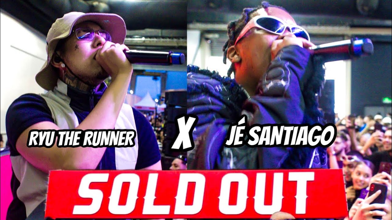 SHOW DO RYU THE RUNNER E JÉ SANTIAGO ( EVENTO SOLD OUT ) !