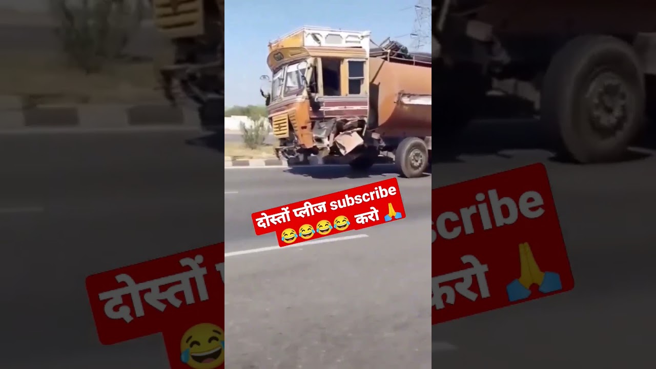 Truck accident 😱 ट्रक के टायर गायब हुए #shorts #trending #viral