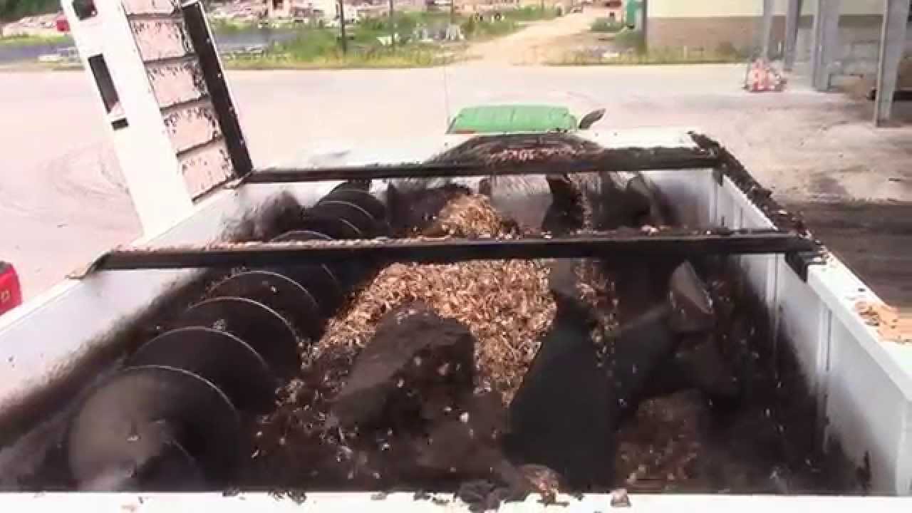 Roto Mix 3410 Bio Solids Sludge Cake and Wood Chips