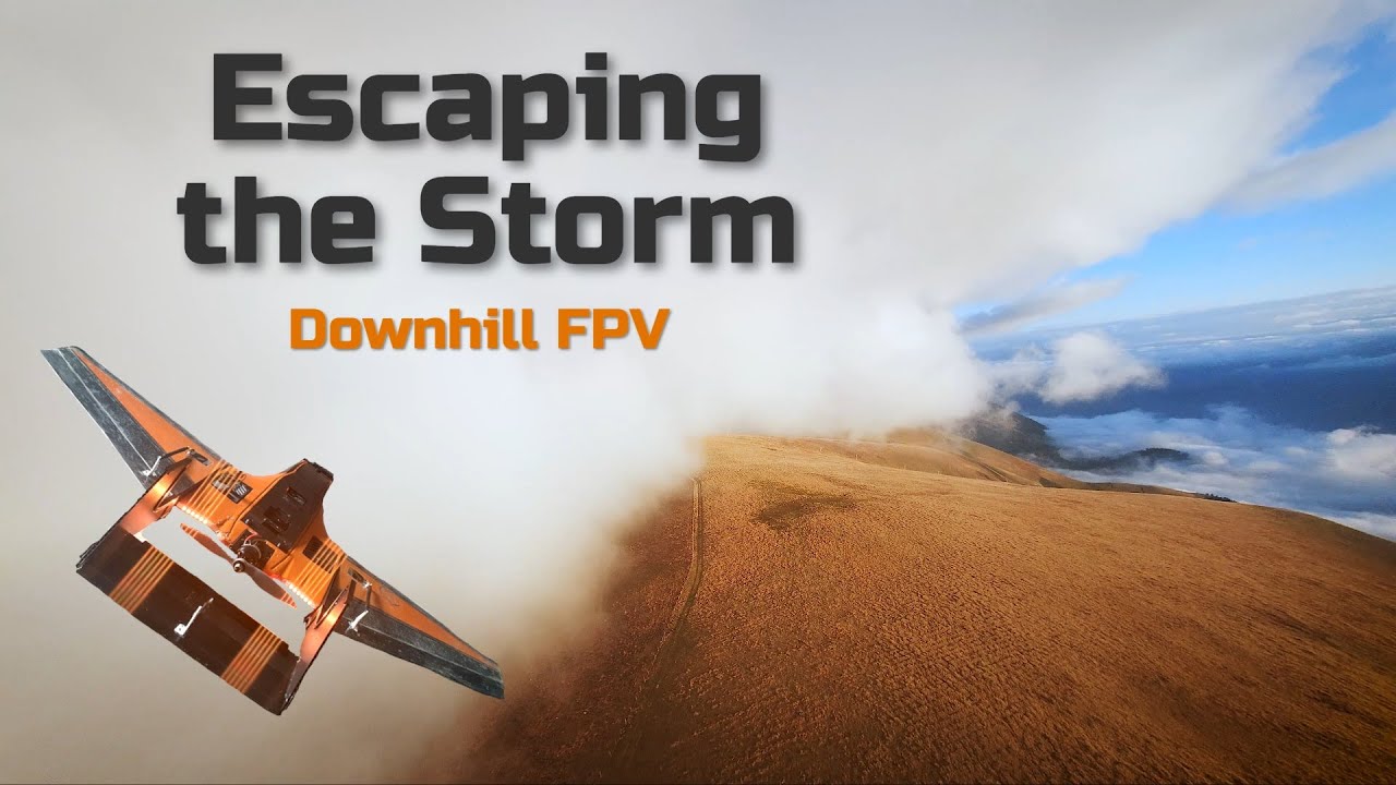 Escaping the Storm - FPV - Mini Drak 40