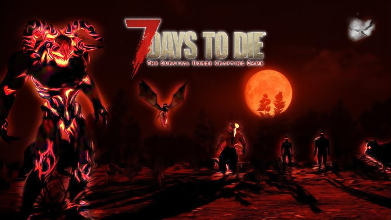 【Darkness Falls】崩壊しかけの世紀末世界に悪魔まで追加しちゃうハイクオリティサバイバルゲーム(7 Days to die MOD)