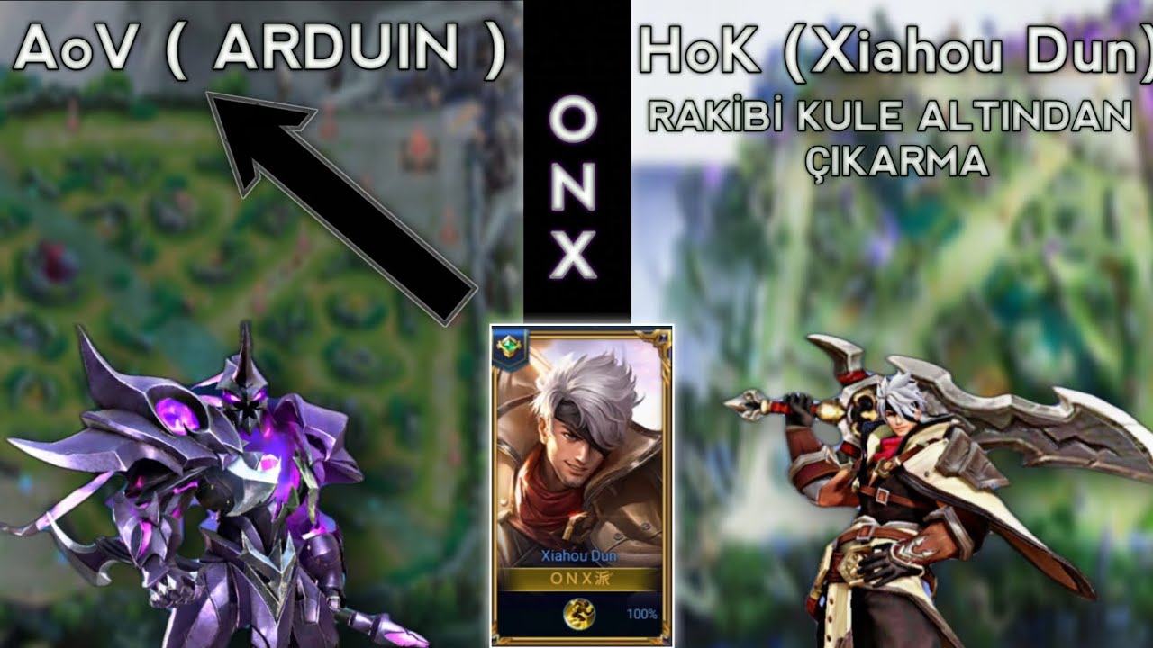 HoK; Arduin ne oldu sana? SIRALAMA MAÇLARI @Nowr7 (Xiahou Dun)