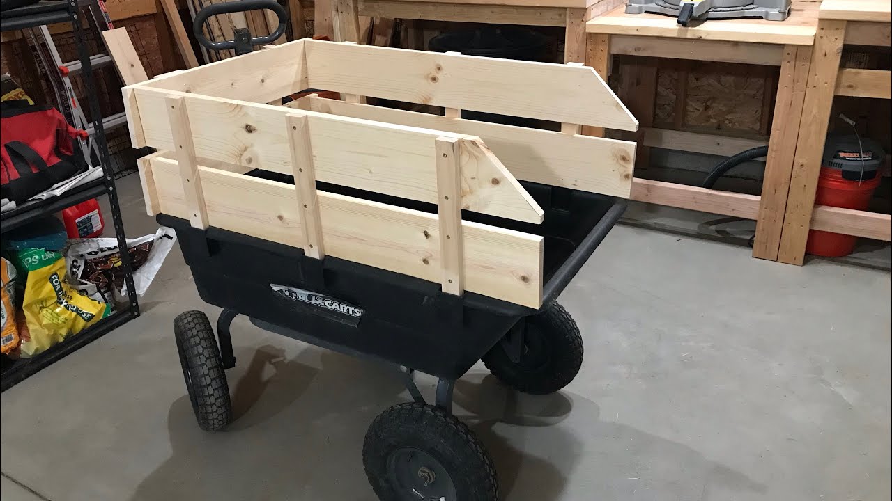 Gorilla Cart side rails tutorial - adding side walls to the GOR6PS