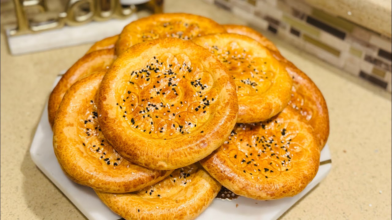 Kulcha tandori /کلچه تندوری خیلی خوشمزه و نرم  #afghanifood #cookies #kulcha