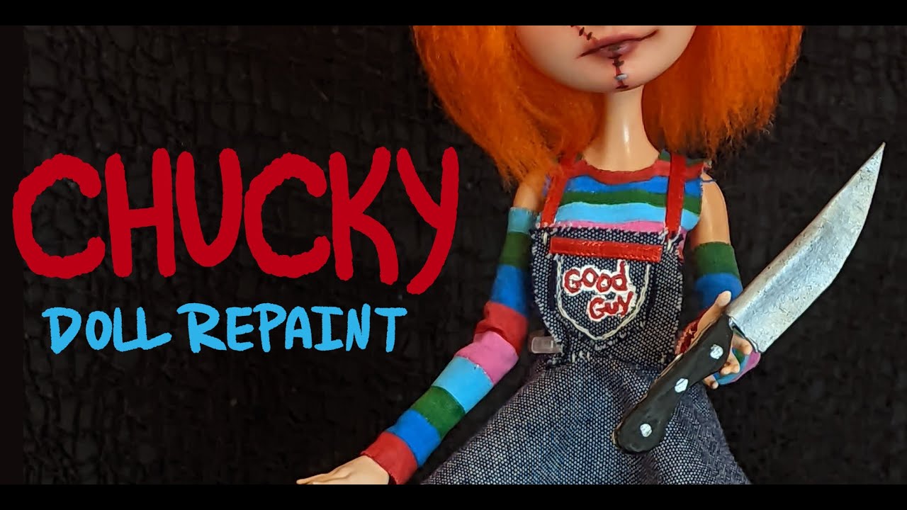 Making a Custom Chucky Doll! | OOAK Doll Repaint