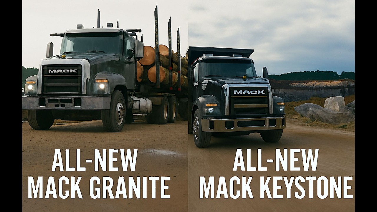 Official reveal: Mack makes a big splash with Granite and Keystone 2027