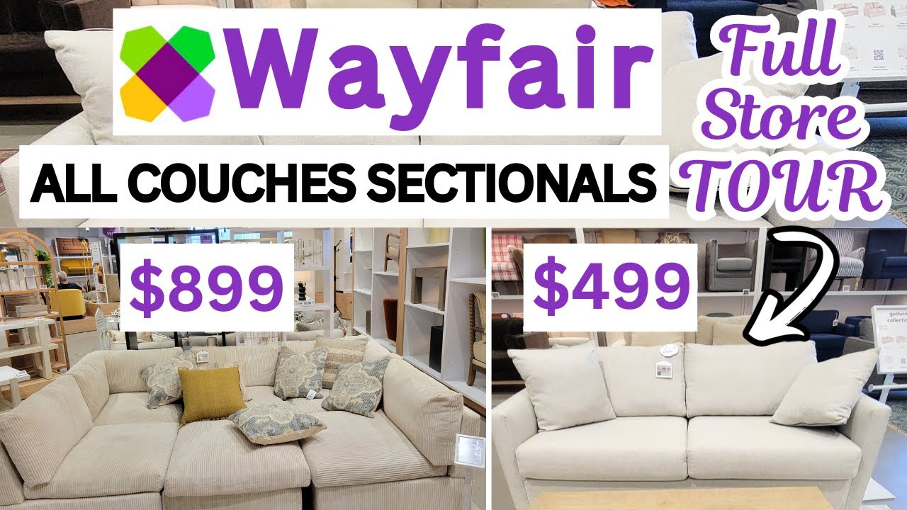 NEW FIRST EVER WAYFAIR STORE *NEW FINDS | COUCHES You’ll Fall In Love With 💕
