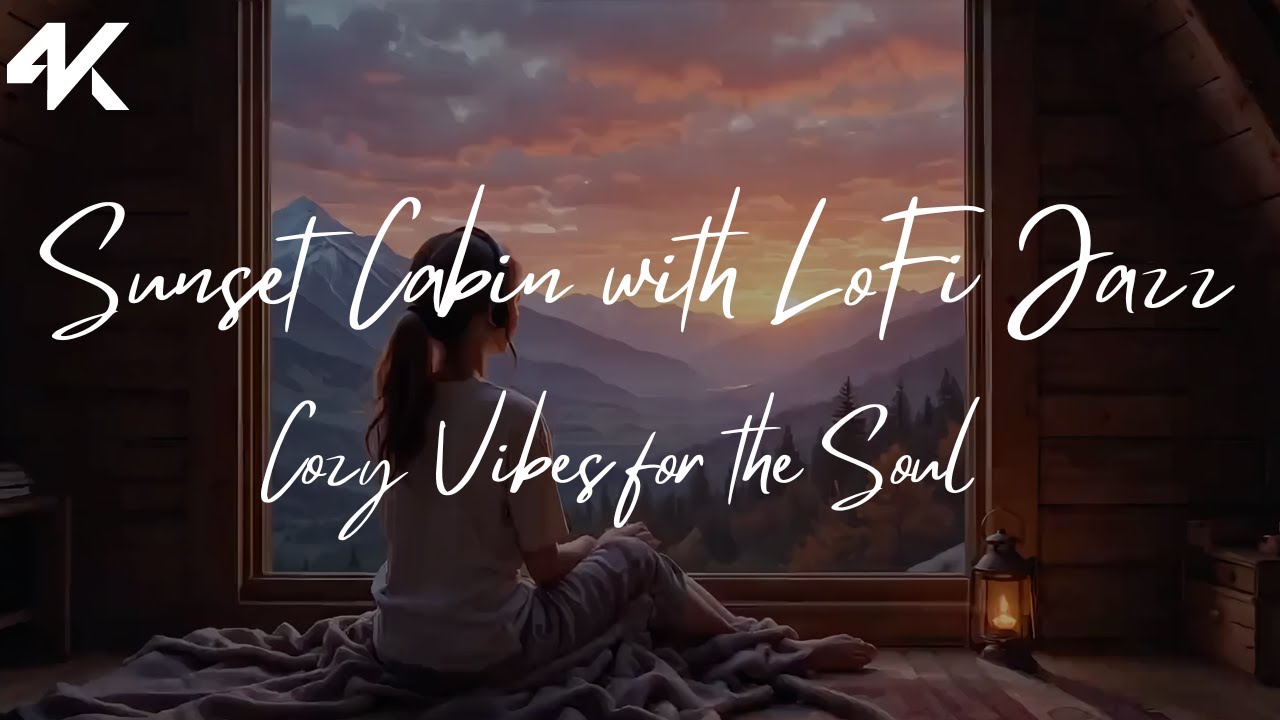 Sunset Cabin with LoFi Jazz &ndash; Cozy Vibes for the Soul