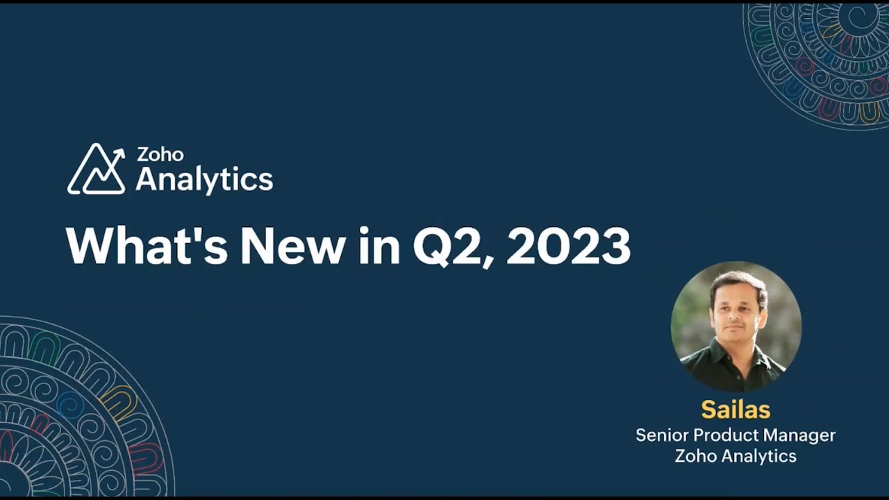 What's new in Zoho Analytics: Q2 2023