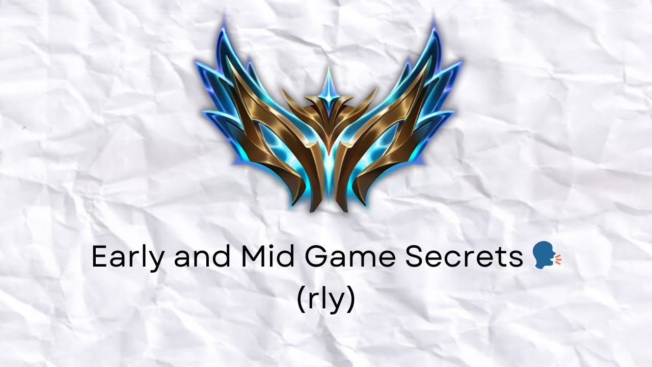 The SECRET: How Chall Junglers Stomp Early and Snowball the Mid Game [In Depth]