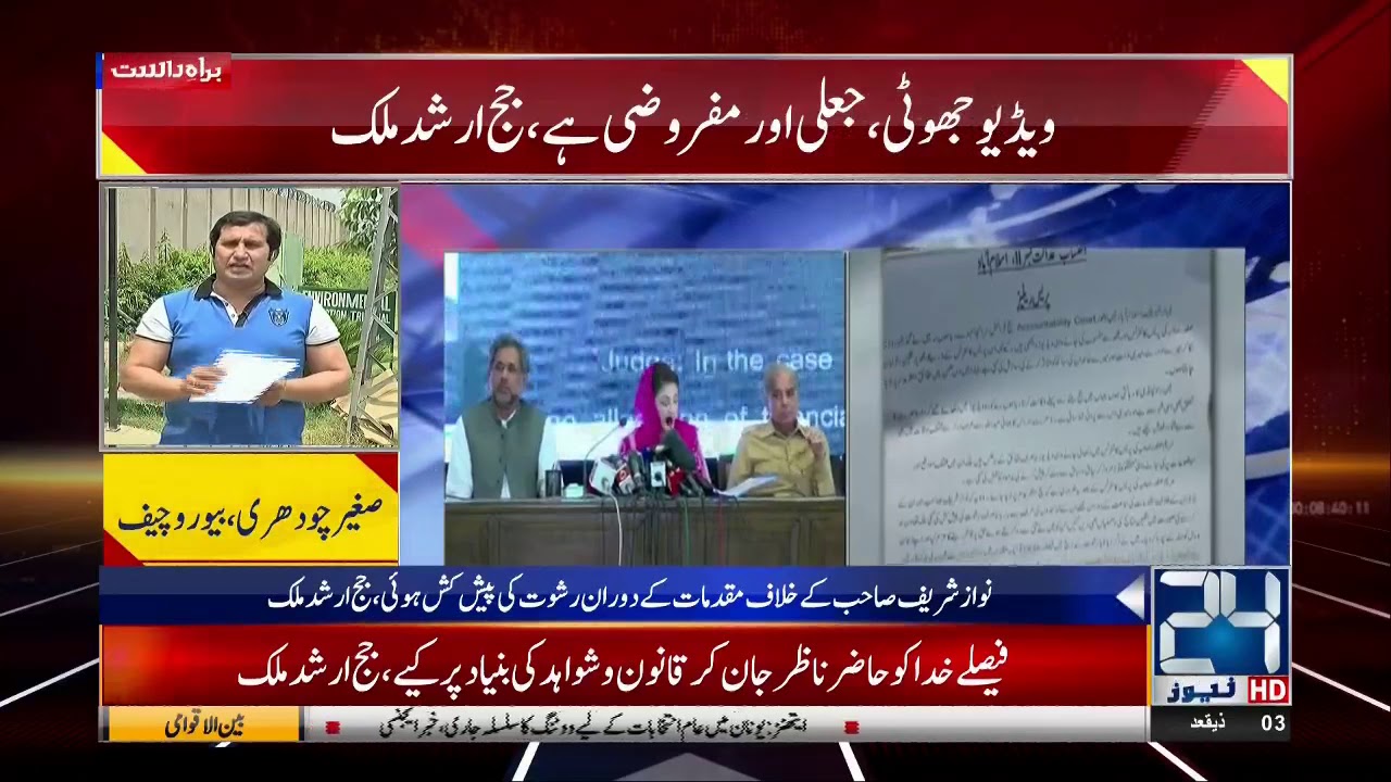 Explosive! Judge Arshad Malik Denies Leaked Video!