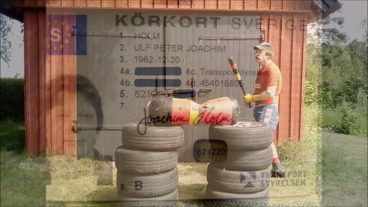 En 62 år gammal man tränar