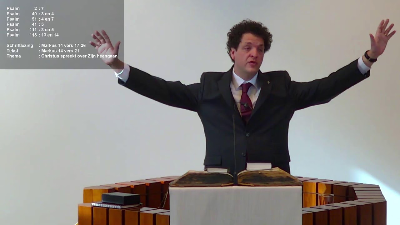 Kerkdienst - 15 maart 2026 - 10:00 uur - Ds. J.J.G. den Boer (Ede)