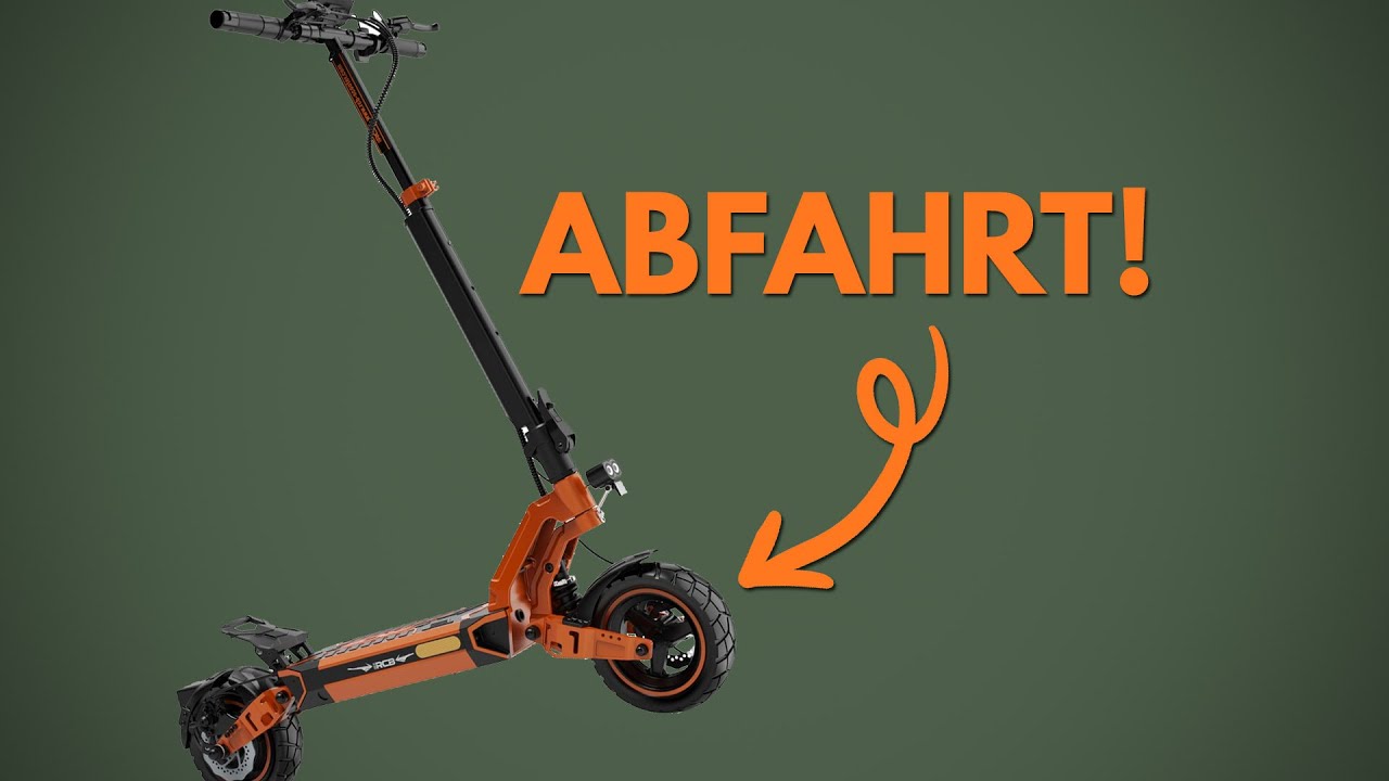 Ausfahrt mit dem RCB D7 Ultra Pro E-Scooter!