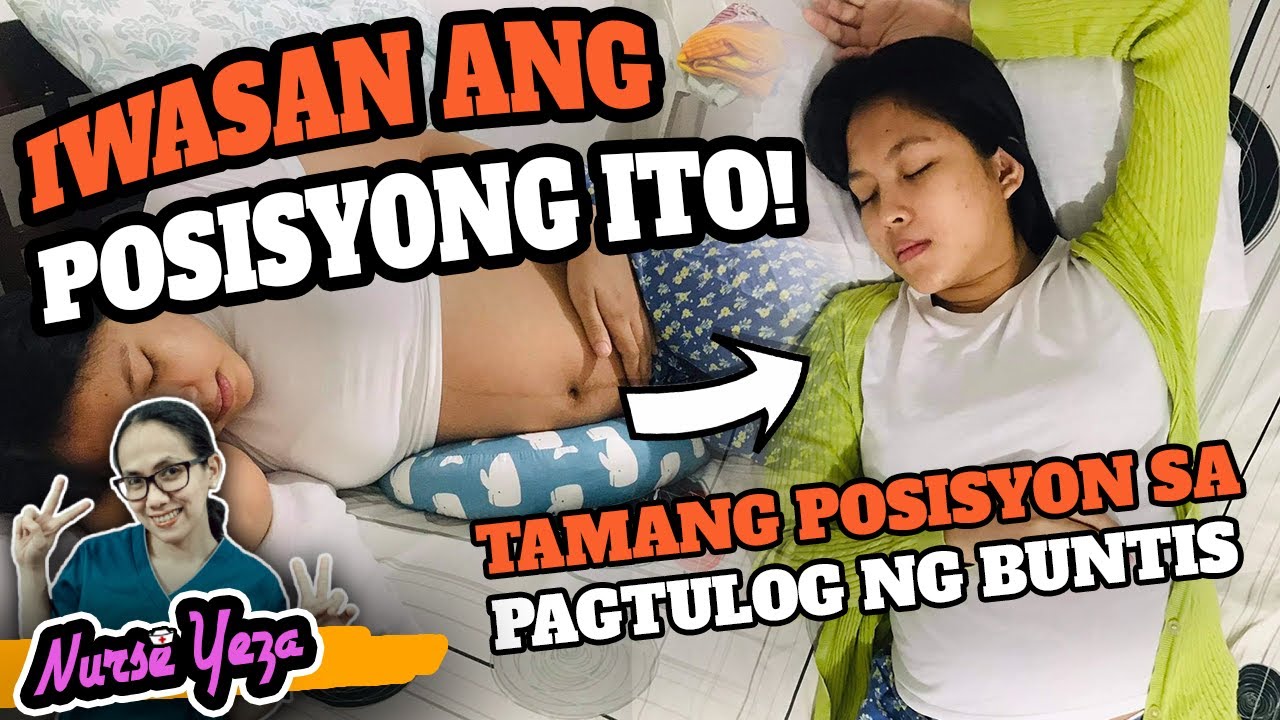 ANO ANG TAMANG POSISYON SA PAGTULOG NG ISANG BUNTIS
