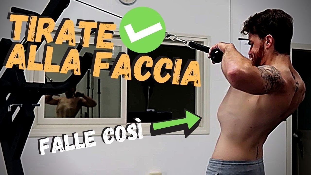 TIRATE ALLA FACCIA || Biomeccanica Applicata