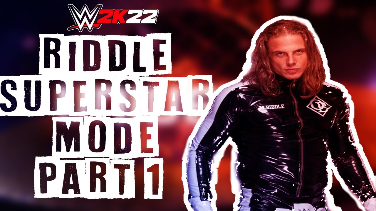 WWE 2k22 Superstar Mode | Riddle [Part 1]