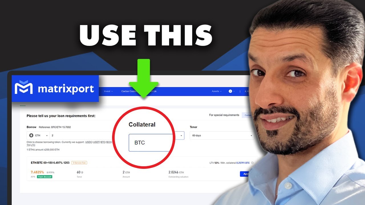 Why & How to take a CRYPTO Loan – with Matrixport